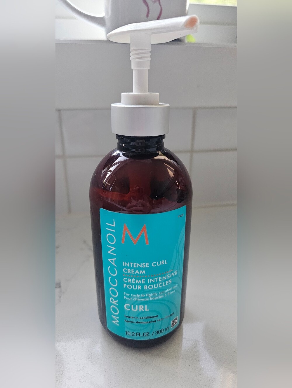 Moroccanoil Curl Cream with Turquoise and Orange Accents